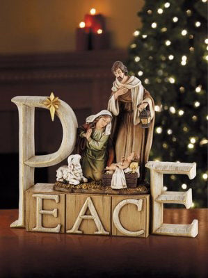 Nativity Figurine-Peace (8.25")