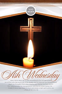 Bulletin-We Believe: Have Mercy On Me (Ash Wednesday) (Pack Of 100) (Pkg-100)