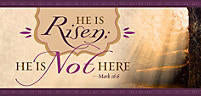 Offering Envelope-He Is Not Here (Mark 16:6 KJV) (Pack Of 100) (Pkg-100)