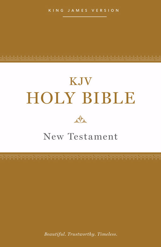 KJV Holy Bible New Testament (Comfort Print)-Softcover