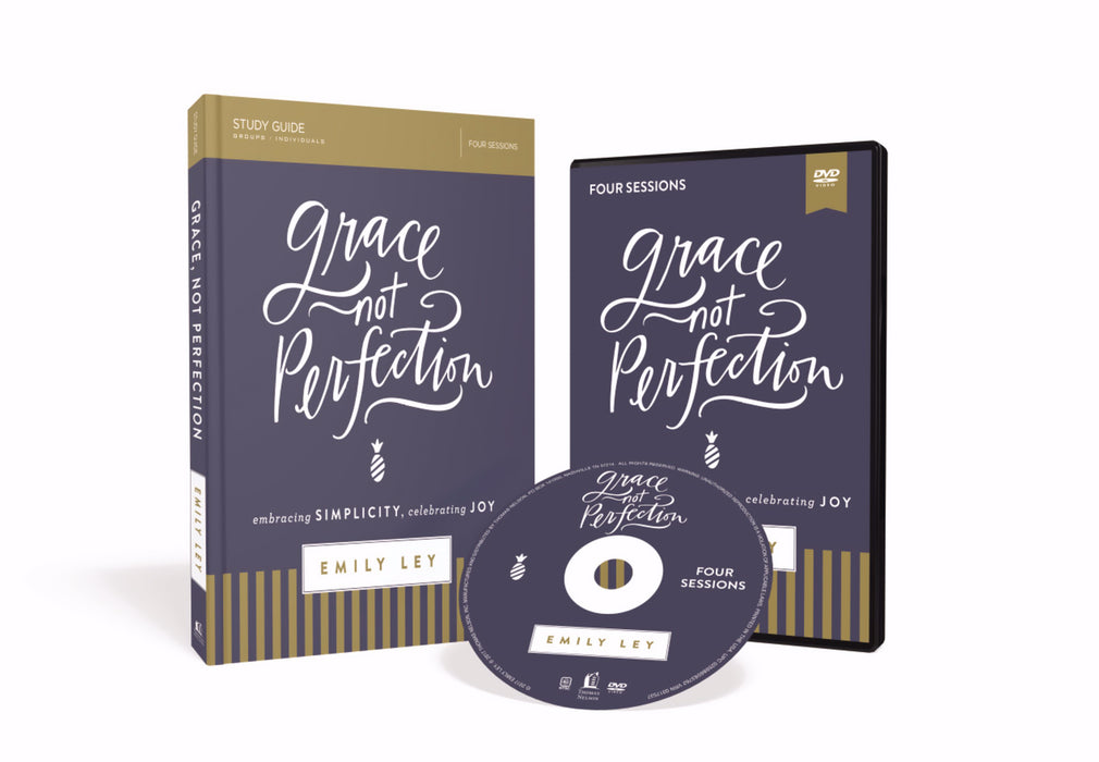 Grace, Not Perfection Study Guide w/DVD (Curriculum Kit)