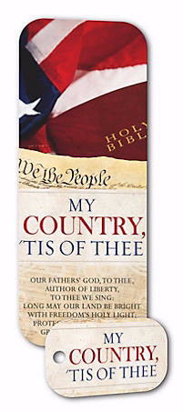 Truth Tag-My Country Key Tag & Bookmark (Proverbs 14:34 KJV)