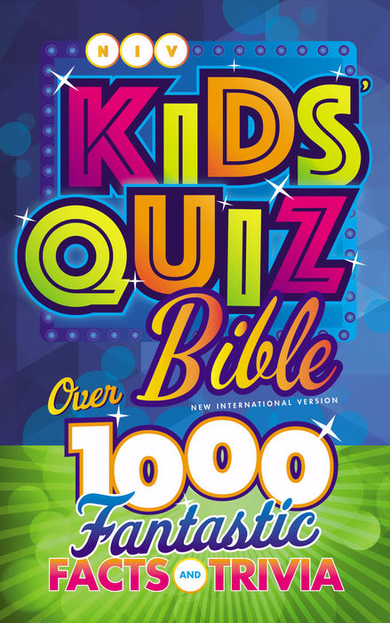 NIV Kids' Quiz Bible-Hardcover