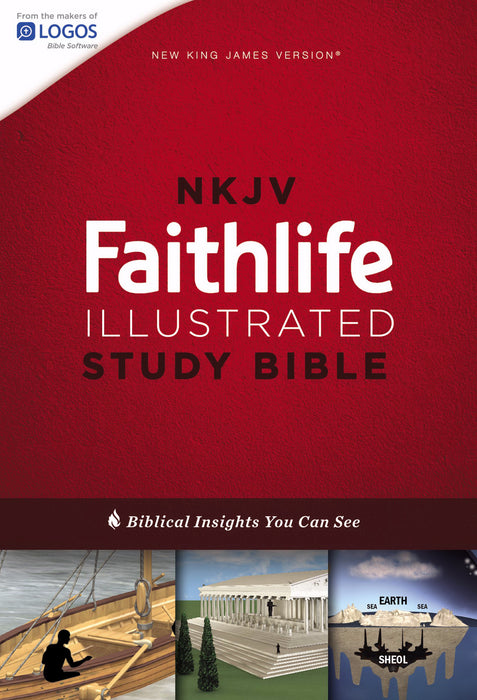 NKJV Faithlife Illustrated Study Bible-Hardcover