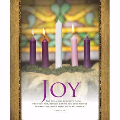 Bulletin-Advent Week 3: Joy (Luke 2:10)-Legal Size (Pack Of 100) (Pkg-100)