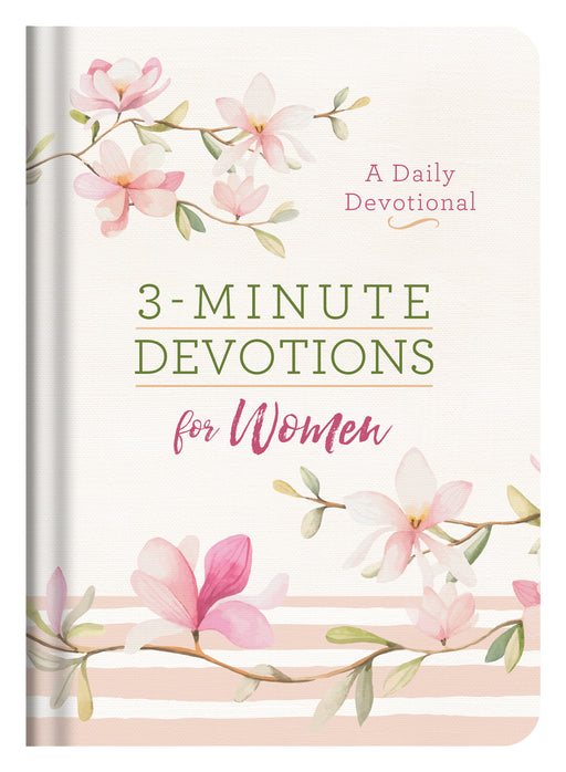 3-Minute Devotions For Women-Hardcover