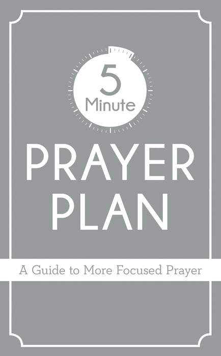 The 5-Minute Prayer Plan