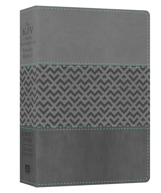 KJV Cross Reference Study Bible: Students' Edition-Charcoal DiCarta Indexed