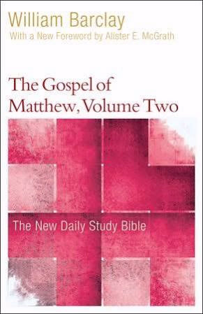 Gospel Of Matthew V2 (New Daily Study Bible)