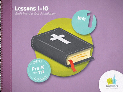 Answers Bible Curriculum 2.0: PreK-Grade 1 Flip Chart (Year 1 Unit 3)