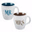 Mug Set-Mr. And Mrs. (Set Of 2)