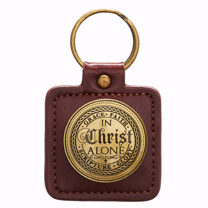 Keyring-In Christ Alone w/Gift Tin