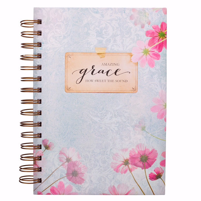 Journal-Wirebound-Amazing Grace