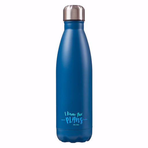 Water Bottle-I Know The Plans (17 Oz)