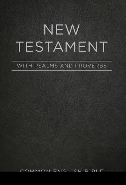 CEB Pocket New Testament With Psalms & Proverbs-Black Vinyl