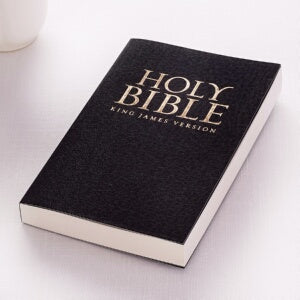 KJV Gift And Award Bible-Black Softcover