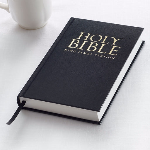 KJV Pew Bible-Black Hardcover