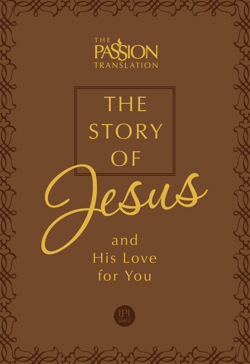 The Story Of Jesus And His Love For You-Brown Flexi-Faux