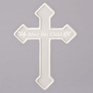 Wall Cross-Bless This Child (6.5")