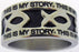 Silver Stainless Steel-Blessed Assurance-Icht Ring