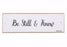 Plaque-Pure & Simple-Be Still & Know (7.875 x 2.5