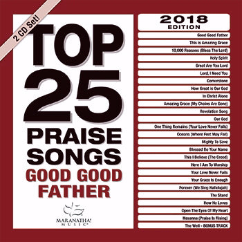 Audio CD-Top 25 Praise Songs Good Good Father (2 CD)