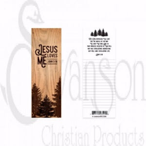 Bookmark-Jesus Loves Me (Pack Of 25)
