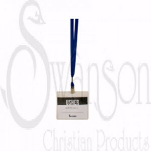 Name Badge Lanyard-Royal Blue (Pack Of 3)