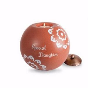Candle Holder-Daughter (5")