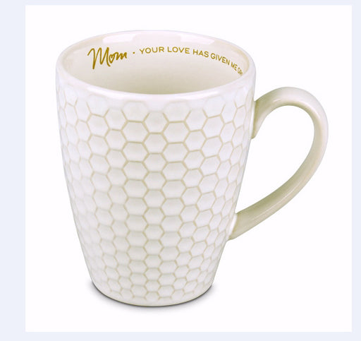 Ceramic Mug-Textured Blessings-Mom (#18735)