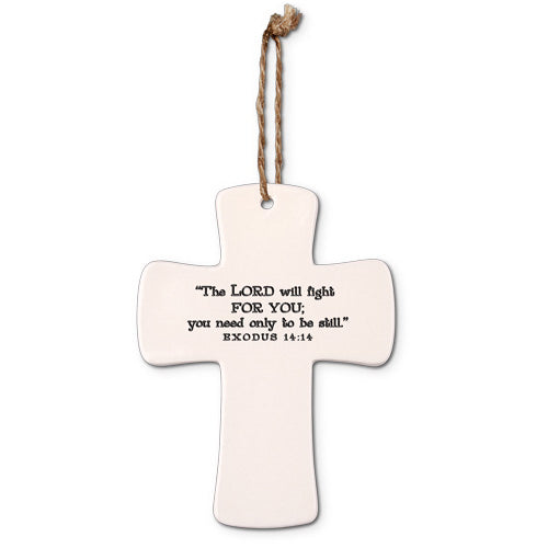 Cross-Ceramic-God's Promises-Peace (#11431)
