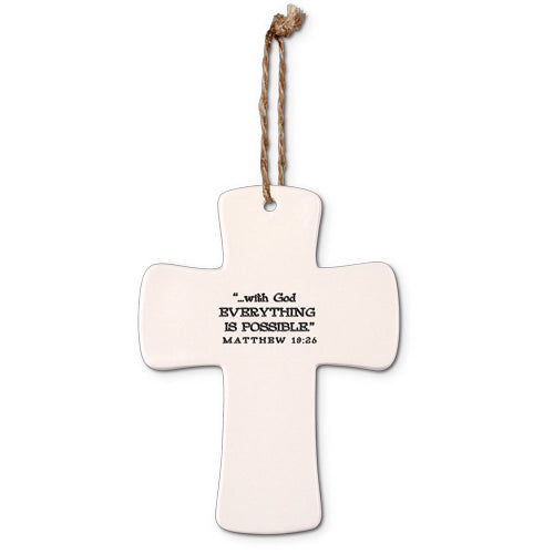 Cross-Ceramic-God's Promises-Faith (#11432)