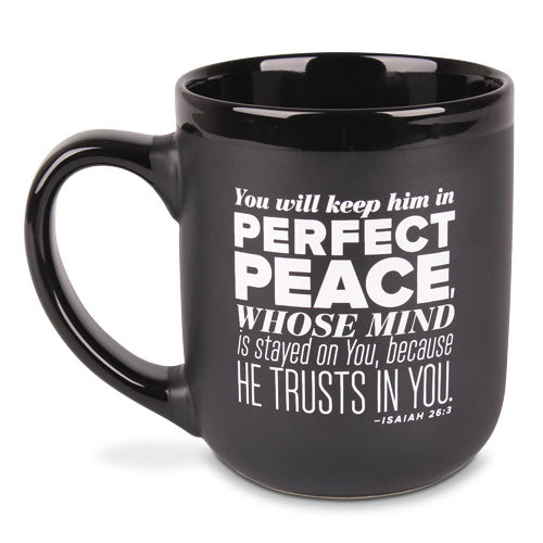 Ceramic Mug-Encourage Men-Peace (#18240)