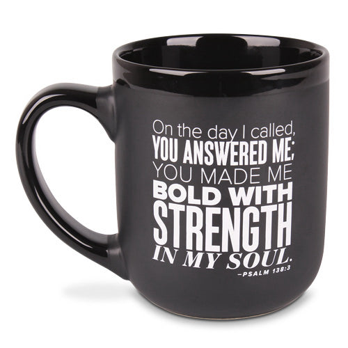 Ceramic Mug-Encourage Men-Strength (#18243)