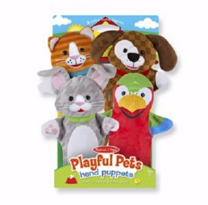 Hand Puppet Set-Playful Pets (Ages 2+)