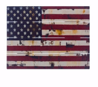 Rustic Pallet Art-American Flag (16 x 20)