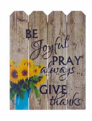 Rustic Pallet Art-Give Thanks (9 x 12)