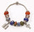 Assorted Beads w/Menorah & Ten Commandmen Bracelet