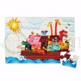 Noah's Ark/Magnetic (Pack Of 6) Puzzle