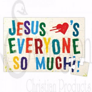 Jesus Loves Everyone/Magnetic (Pack Of 6) Puzzle