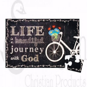 Life Is A Beautiful Journey With God/Magnet Puzzle