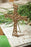 Cross w/Easel-Stand On The Solid Rock-Cast Iron (8