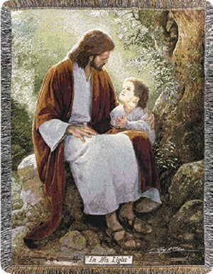 Throw-In His Light (Tapestry) (50 x 60)