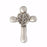 Lapel Pin-Cross w/Wings-Pewter