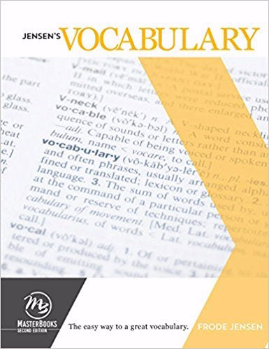 Jensen's Vocabulary (Second Edition)