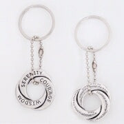 Serenity Knot-Pewter Key Chain