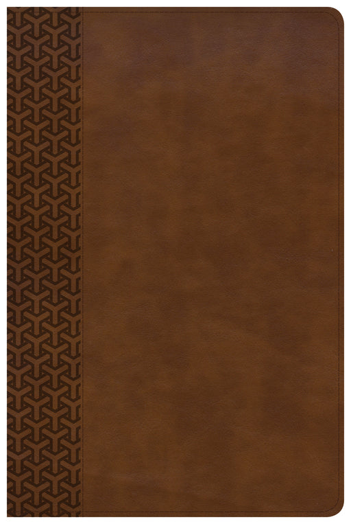 CSB Everyday Study Bible-British Tan LeatherTouch