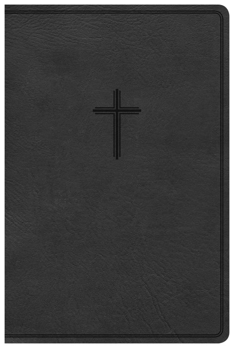 KJV Everyday Study Bible-Charcoal LeatherTouch