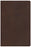 KJV Super Giant Print Reference Bible-Brown Genuine Leather Indexed