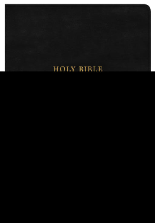 KJV Super Giant Print Reference Bible-Classic Black LeatherTouch Indexed